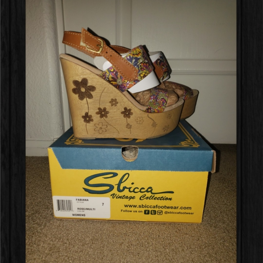 Sbicca Women's Fabiana Wedge Sandal